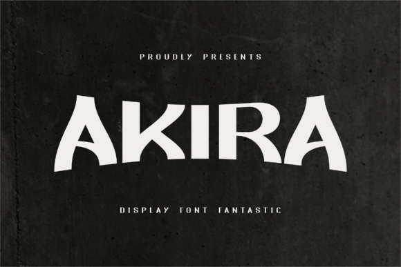 Akira Monoletter: The Creative Font for Modern Brands