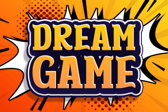 Dream Game: The Playful Display Font for Modern Projects