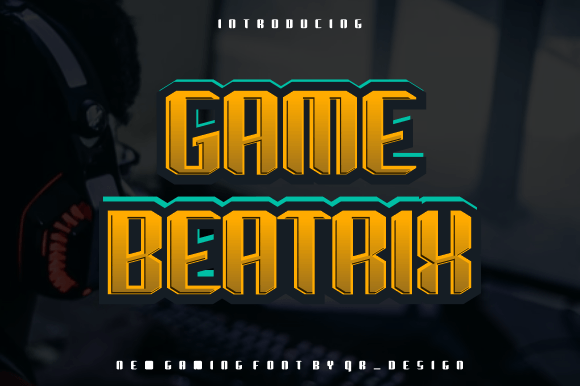 Game Beatrix: A Bold Typeface for Authentic Branding