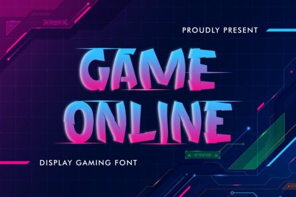 Game Online Font: A Bold Choice for Digital and Print Projects