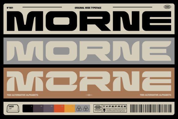Morne: The Bold Typeface That Commands Attention