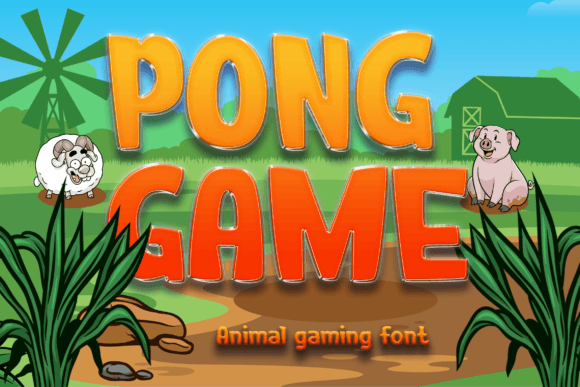 Pong Game: The Creative Font That Conquers the Arena