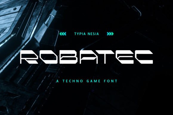 Robatec: The Techno-Futuristic Display Typeface for Modern Brands