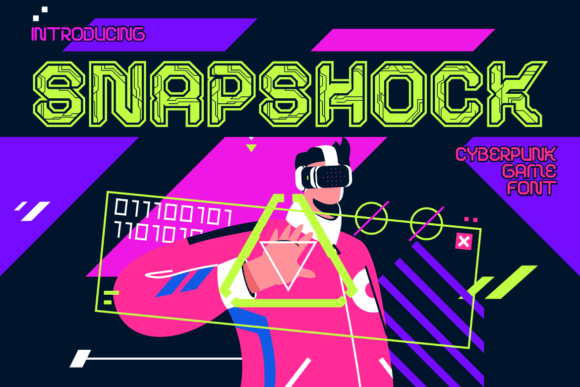 Snapshock: The Cyberpunk Font for High-Impact Design